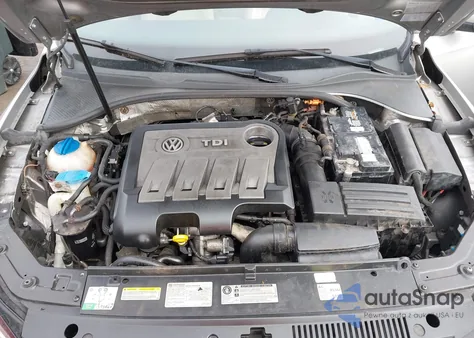 2014 Volkswagen Passat 2.0L Tdi Sel Premium from USA, damaged, VIN 1VWCN7A30EC068897